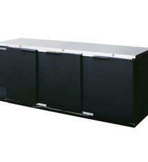 Beverage Air Backbar Refrigerator, 94"x37.25", Solid Doors
