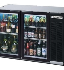 Beverage Air Backbar Refrigerator, 48"x34", Glass Doors
