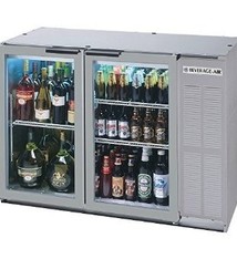 Beverage Air Backbar Refrigerator, 48"x34", Glass Doors