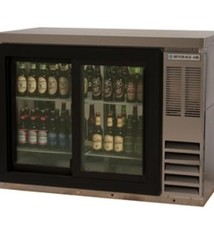 Beverage Air Pass-Thru Backbar Refrigerator, 48"x36", Sliding Glass Doors