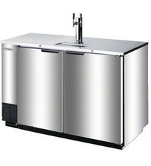 Beverage Air Draft Beer Cooler, 50.5"W, 28-1/8"D, 19.8 cu.ft