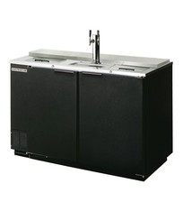 Beverage Air Draft Beer Cooler, Club Type, 50.5"W, 28-1/8"D, 19.8 cu.ft.