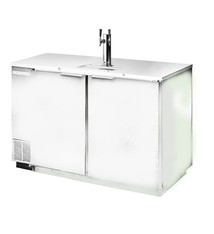 Beverage Air Draft Beer Cooler, Club Type, 50.5"W, 28-1/8"D, 19.8 cu.ft.