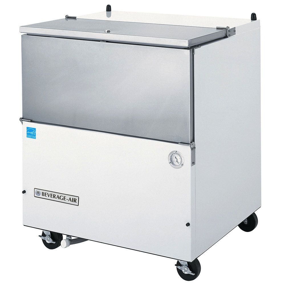 Beverage Air School Milk Cooler, Single Access, 34.5"x31" Deep