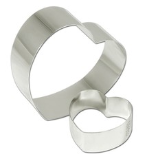 Fat Daddio's Cake Ring, S/S, 2-1/2" x 2-1/2 x 1-3/8"