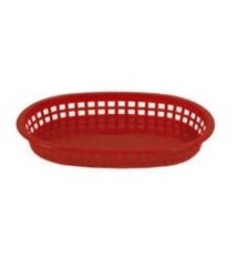 Thunder Group Basket, Red, 10-3/4" Long