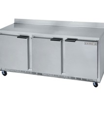 Beverage Air Worktop Refrigerator, 72", 21,5 cu.ft.