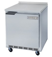 Beverage Air Worktop Refrigerator, 1 Section, 27", 7.3 cu.ft