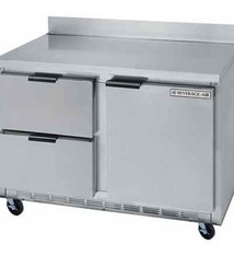 Beverage Air Worktop Refrigerator, 60", 17.1 cu.ft.