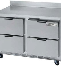 Beverage Air Worktop Refrigerator, 60", 17.1 cu.ft.