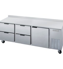 Beverage Air Worktop Refrigerator, 93", 39.8 cu.ft.