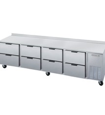Beverage Air Worktop Refrigerator, 119", 52.5 cu.ft.