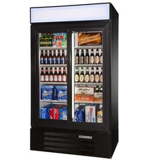 Beverage Air Refrigerated Merchandiser, 2 Sect., 38 cu.ft.