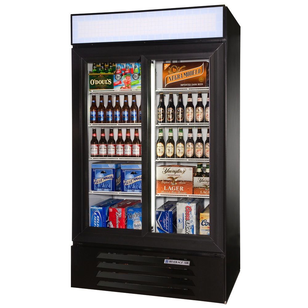 Beverage Air Refrigerated Merchandiser, 2 Sect., 38 cu.ft.
