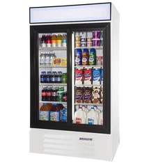 Beverage Air Refrigerated Merchandiser, 2 Sect., 38 cu.ft.