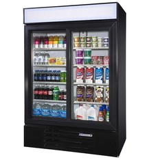 Beverage Air Refrigerated Merchandiser, 2 Sect., 47 cu.ft.