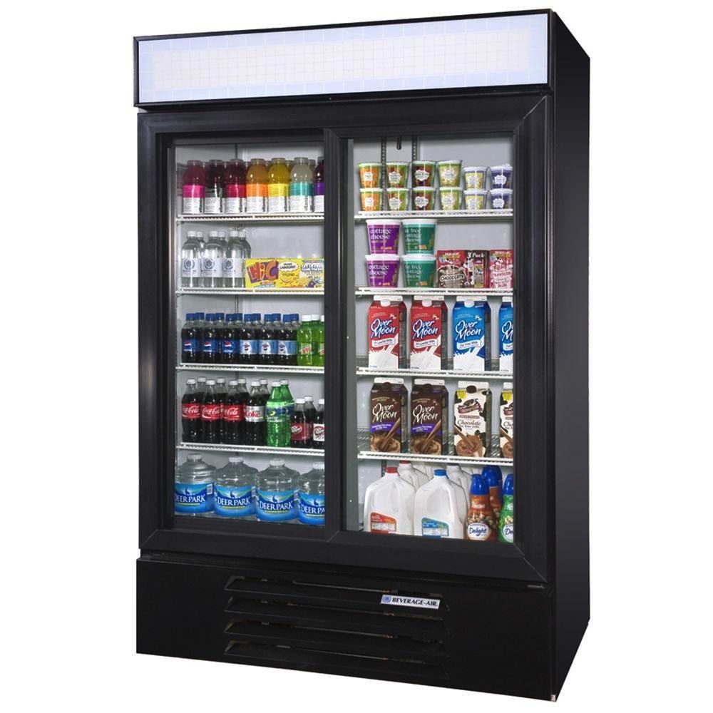 Beverage Air Refrigerated Merchandiser, 2 Sect., 47 cu.ft.