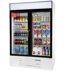 Beverage Air Refrigerated Merchandiser, 2 Secr., 49 cu.ft.