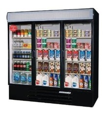 Beverage Air Refrigerated Merchandiser, 3 Sect., 72 cu.ft.