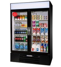 Beverage Air Refrigerated Merchandiser, 2 Sect, 49 cu.ft.
