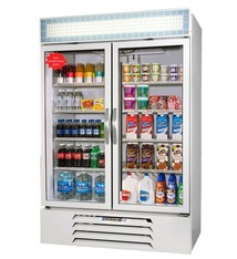 Beverage Air Refrigerated Merchaandiser, 2 Sect., 49 cu.ft.