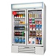 Beverage Air Refrigerated Merchaandiser, 2 Sect., 49 cu.ft.