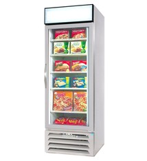 Beverage Air Freezer Merchandiser, 1 Sect., 23 cu.ft.