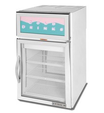 Beverage Air Refrigerated Pass-Thru Merchandiser, Countertop, 5.0 cu.ft.
