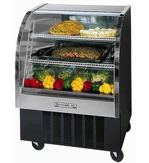 Beverage Air Refrigerated Display Case, 37", 13.4 cu.ft.