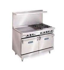 Imperial Range, (6) Burners, 12" Griddle, (1) Convection Oven, (1) Cabinet Base, 48"