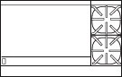 Imperial Range, (2) Burners, 36" Griddle, (1) Oven, (1) Cabinet Base, 48"