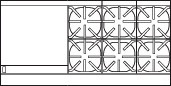 Imperial Range, (6) Burner, 24” Griddle, (2) 26-1/2"W Std Ovens, 60”