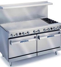 Imperial Range, (2) Burners, 48” Griddle, (1) Conv. Oven, (1) Cabinet Base, 60”