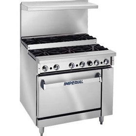 Imperial Range, (10) Step-up Burners, (2) Conv. Ovens, 60”