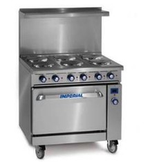Imperial Electric Range, (6)Plates, 26-1/2” Oven, 36”