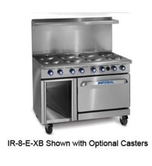 Imperial Electric Range, (4) Plates, (1) Oven, 24” Griddle, 48”