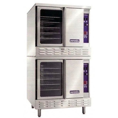 Imperial Electric Convection Oven, Double deck, Bakery Depth, 38”