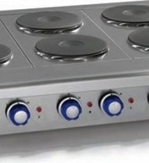 Imperial Countertop Electric Hotplate, (6) Burners, 36”W