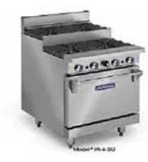 Imperial Range, (12) Step-up Burners, (2) Conv. Ovens, 72”