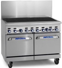 Imperial Broiler, 48”, (1) 26-1/2 Oven, (1) Cabinet Base