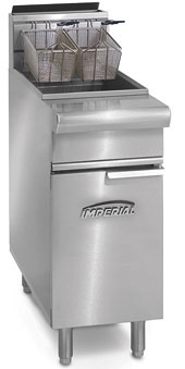 Imperial Fryer, 50 lbs Capacity, S/S Tube Fired Fry Pot