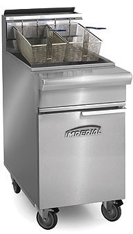 Imperial Fryer, 75 lbs Capacity, S/S Tube Fired Fry Pot