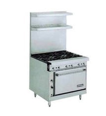 Imperial Range, (6) Burners, Storage Base, 36"