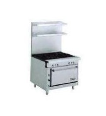 Imperial Range, (4) Burners, (1) 18” Storage Base, 36”