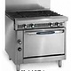 Imperial Range, (3) 12” Combination. Burners/Hot Tops, (1) Oven, 36”