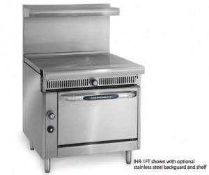 Imperial Range, (2) 18” French Tops, (1) Oven, 36”