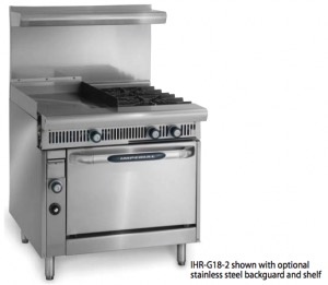 Imperial Range, 24” Griddle, (2) Burners, (1) Conv. Oven, 36”