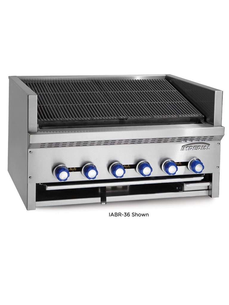 Imperial Counter Top Broiler, (5) Burners, 30”