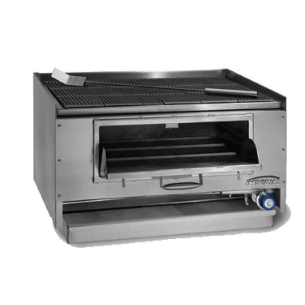 Imperial Counter Top Mesquite Wood Broiler, 30”