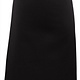 Fortune Apron, Mid-Length, Black